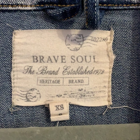 Cropped denium jacket - Picture 3 of 3